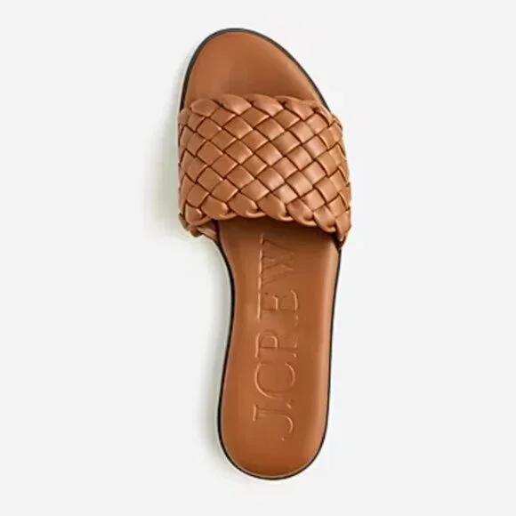 J.Crew Georgina woven sandals in leather - Picture 5 of 5